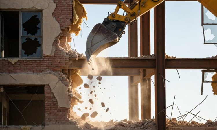 Gebäudeabriss und -entfernung