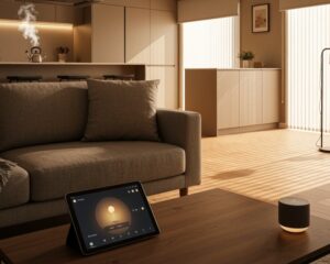 verbundenes Zuhause Komfort Alltag