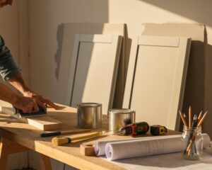 Do-it-yourself-Renovierung und Einsparungen