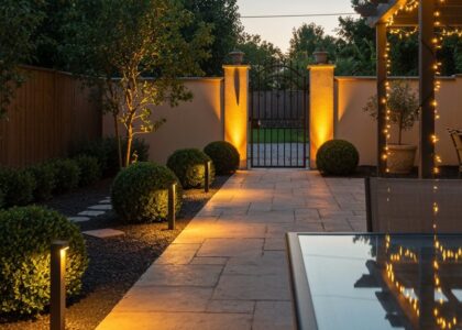 Gartenbeleuchtung: Sicherheit trifft Atmosphäre