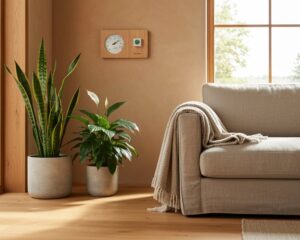 gesunde Materialien und Klima