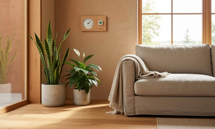 gesunde Materialien und Klima