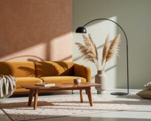 moderne Farben Formen Materialien