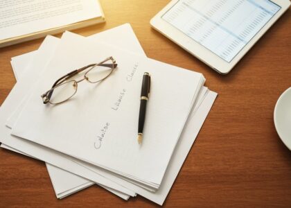 Überprüfen Sie die Details des Kaufvertrags