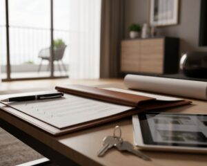 Besichtigung mit Grundriss-Checkliste
